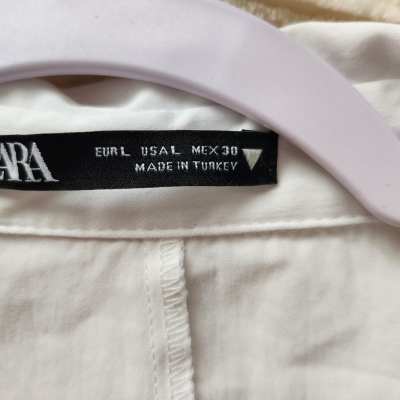 Zara white dress size L - Picture 3 of 7